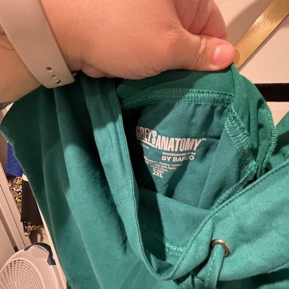 Grey's Anatomy Green Scrub PANTS